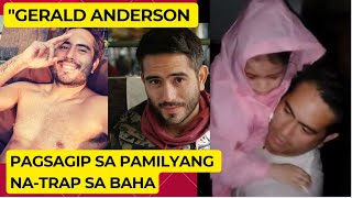 Flood Heroes Gerald Anderson Volunteers Rescue Stranded Family [upl. by Ahsilrak]