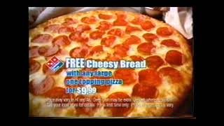 October 2001 Dominos Pizza Commercial [upl. by Manno]