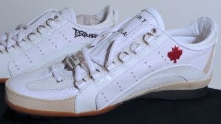 DSquared2 Sneakers Unboxing  Review DSquared Kick It [upl. by Dorry769]