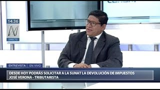 Trabajadores de 4ta y 5ta podrán solicitar la DEVOLUCIÓN DE SUS IMPUESTOS [upl. by Bayless]