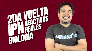 Segunda Vuelta IPN Reactivos Reales Biología [upl. by Claud]