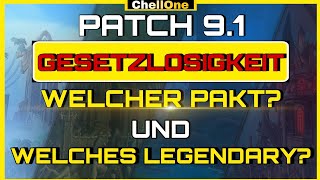 Gesetzlosigkeit Schurke Welcher Pakt Welches Legendary zu Patch 91 World of Warcraft Shadowlands [upl. by Oringas160]