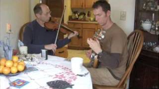 Irish Fiddle and Tenor Banjo Duet the Hag with the MoneyGillians Apples [upl. by Katrina54]