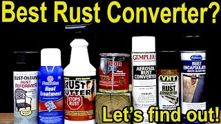 Best Rust Converter POR15 Eastwood Rustoleum Rust Reformer Gemplers [upl. by Eenar]