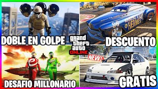 NUEVA ACTUALIZACION FIN DEL MUNDO al DOBLE NUEVO DESAFIO BILLONARIO PEYOTES GTA Online [upl. by Dlonyer]