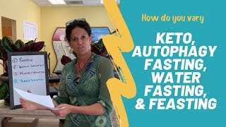 How Do You Vary Keto Autophagy Fasting Water Fasting amp Feasting  511 Diet Variation [upl. by Mainis880]