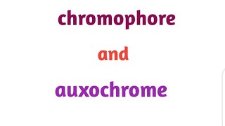 chromophore and auxochrome uv visible spectroscopy chemistry neet youtubeshorts shorts [upl. by Ivory994]