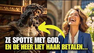 VROUW LACHTE ELKE DAG OM GOD TOTDAT DE HEER HAAR OP EEN DAG EEN LES GAF [upl. by Sayers]