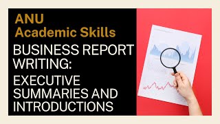 Business reports executive summaries and introductions [upl. by Imak927]