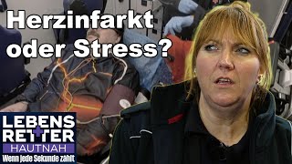 Akuter Schmerz Stressreaktion oder Herzinfarkt im Anmarsch  Lebensretter hautnah  SAT1 [upl. by Carlye237]