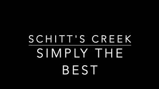 Schitts Creek  Simply the best [upl. by Couchman]