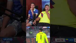 GOL COLOMBIA VS PERU REACCION colombiavsperú eliminatorias2026 luisdíaz fútbolsudamericano [upl. by Ynnaej]