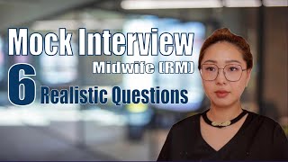 Registered Midwife Interview Practice 6 realistic questions  Australia [upl. by Onileva937]