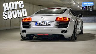 Audi R8 V8 430hp  pure SOUND 60FPS [upl. by Yeh]