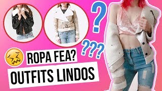 Hice OUTFITS con ropa que NO ME GUSTA  Challenge  Haul [upl. by Eilrahc]