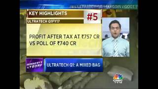 Ultratech Q1 Margins Boost Profits [upl. by Harlene]