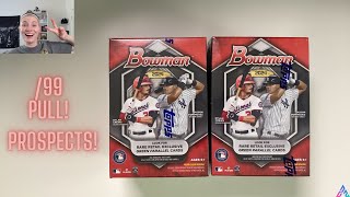 PULLING PARALLELS AND BIGNAME PROSPECTS  Bowman 2024 Blaster Boxes [upl. by Corine]