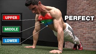 The Perfect PUSHUP Workout 3 LEVELS [upl. by Nojram]