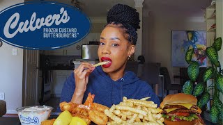 Culvers Mukbang What Is A quotRealquot Woman [upl. by Sanfourd]