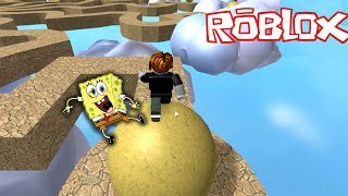 BoB Esponja no Roblox  MAPA DE MINIGAMES [upl. by Limoli80]