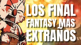 Los juegos MÁS EXTRAÑOS de la saga FINAL FANTASY [upl. by Ronyam521]