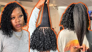 How To Braided Boho Bob on LONG hair Save Time ft BLL Hair [upl. by Kuth]