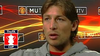 Gabriel Heinze on the FA CUP FINAL  PREVIEW  May 2007 [upl. by Hgielanna]