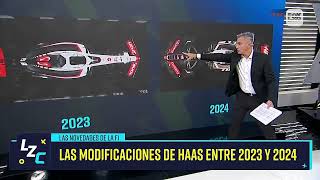 HAAS PRESENTÓ SU NUEVO MONOPLAZA VF24 telemetricof1 [upl. by Eenahpets]