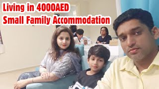 Living in Dubai on 4000aed is it possible  Family accommodation viralvideos Allah viral uae [upl. by Coleville]