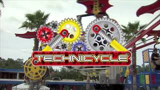 Technicycle at LEGOLAND® Florida Resort Official POV with Fun Facts [upl. by Jehanna950]