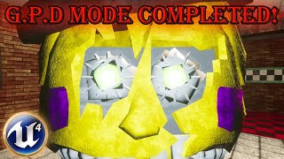 The Return To Freddys UE4 Expanded Edition Gameplay  GPD Mode Completed [upl. by Nytsirt514]