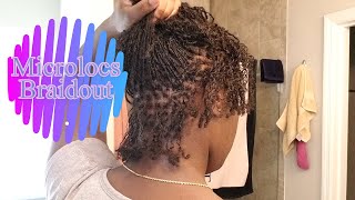 DIY Microlocs  Braidout  Loc Journey  Interlocks  Let’s Chat [upl. by Yendic]