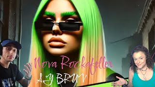 UK NOVA NOVA ROCKAFELLER  AY BRUV OFFICIAL AUDIO EVFAMILYS REACTION [upl. by Mickie]