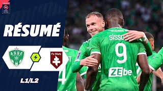 Saint Etienne  Metz  21  Le résumé  Barrages Ligue 1 202324  asse metz [upl. by Yerdna]