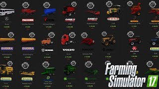 MELHOR PACK DE MODS BRASILEIROS MUITO SHOW  FARMING SIMULATOR 17 PTBR [upl. by Stefania]