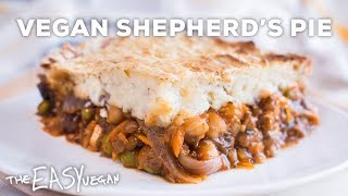 Easy Vegan Shepherds Pie  Lentil amp Chickpea [upl. by Annaohj674]