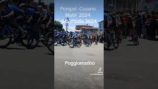 Giro DItalia 2024 PompeiCusano Mutri passaggio Poggiomarino [upl. by Lewin]