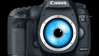 Canon 5D Mark IV Eye Controlled Focus ECF [upl. by Ynoyrb]