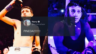 Influencers REACT To Luis Pineda’s WIN vs BDave 😱 [upl. by Gluck]