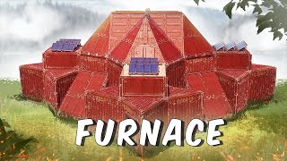 The FURNACE  1x1  Big Furnace  3xBunkered  50 Rockets  Rust Base Design [upl. by Yc]