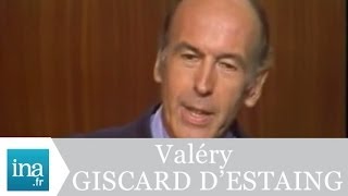 Valéry Giscard dEstaing campagne présidentielle 1974  Archive INA [upl. by Ilise]