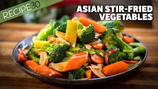 Asian stir fried vegetables [upl. by Tnarg16]