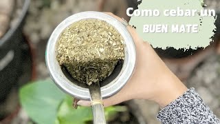 Como cebar un BUEN mate [upl. by Jori]