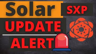 SXP Solar Coin Price Prediction MUST WATCH UPDATE [upl. by Saibot305]