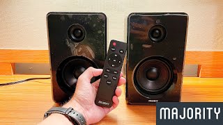 Majority D40 Bookshelf Speakers  Unboxing and Quick Look [upl. by Hasina296]