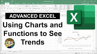 Advanced Excel Using Charts and Functions to See Trends [upl. by Bradan]