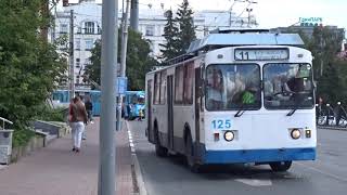 Trains and Trolleys of Yekaterinburg Russia 2021  Транспот в Г Екатеринбург [upl. by Earle]