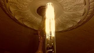 Making a DIY tubular glass LED filament lamp [upl. by Rubel550]