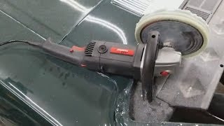 Harbor Freight Tools polisher review [upl. by Ynehteb]