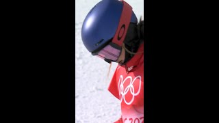 Eileen Gu shows us how its done in the halfpipe [upl. by Aneekan]